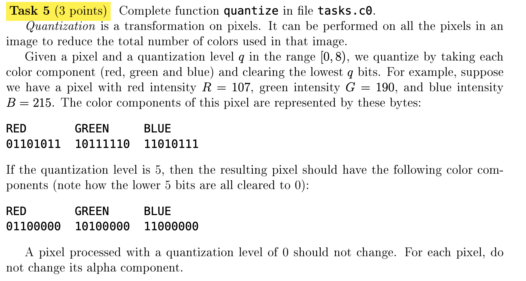 you have to complete this function based on C0 Programming language. If