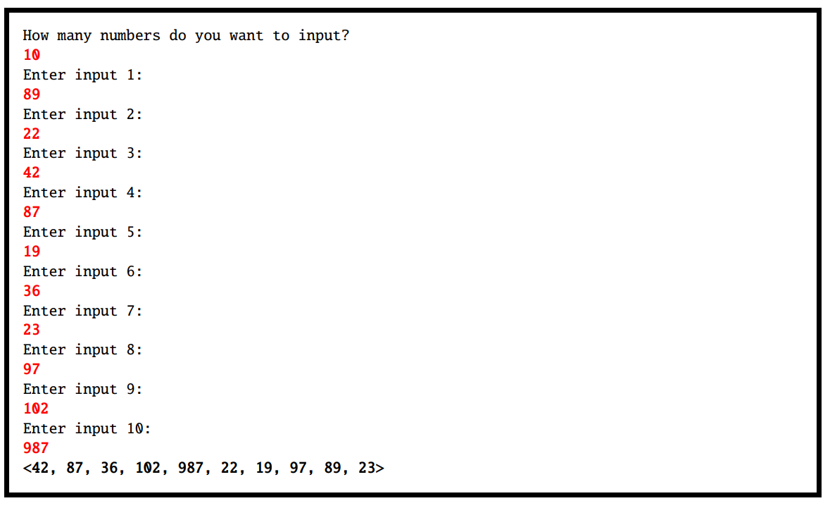 asked to implement a utility method which takes as input an array