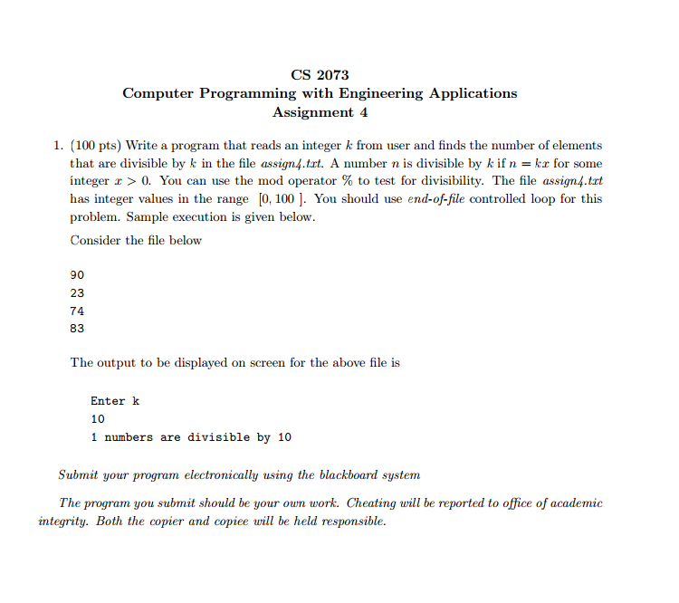  PLEASE DO THIS IN C. Write a program that reads an