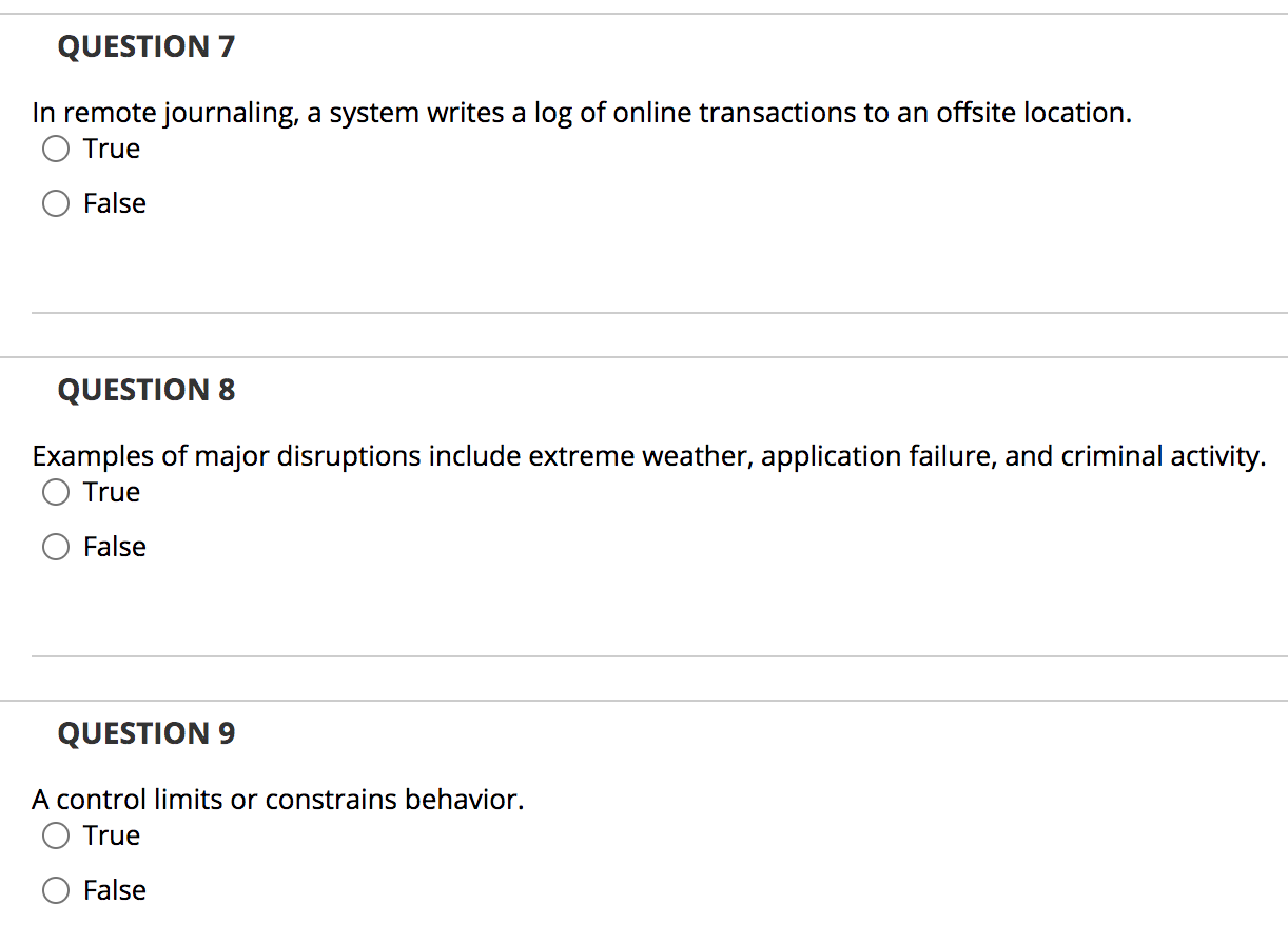 running business operations at an alternate site, you must continue to make
