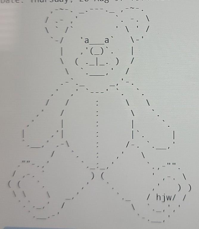 write a Java class called AsciiArt that must be saved into a