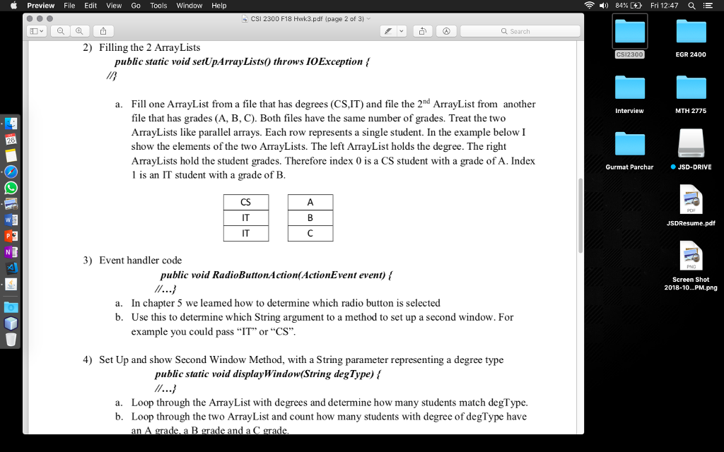code written, but Im confused on how to complete the assignment. The