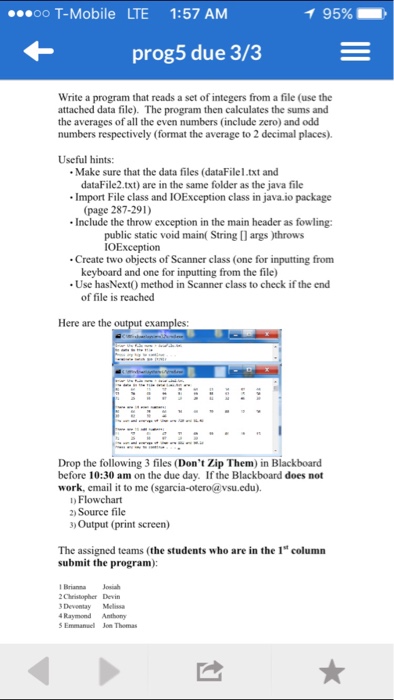  Write a program that reads a set of integers from a