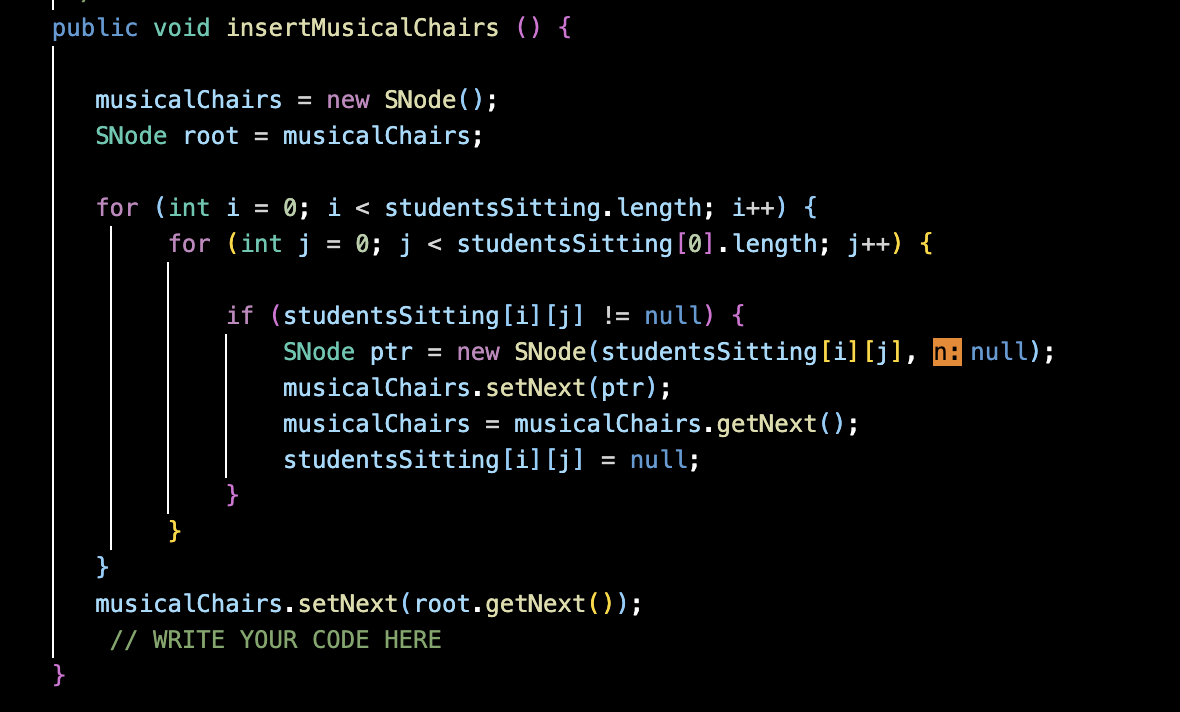 instructions for both methods, my solutions, and the output I keep getting