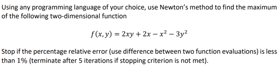 I want it in Python Please as simple as possible. Using