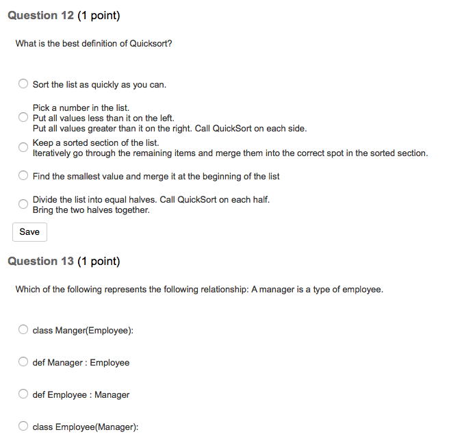 a stack (assuming the bottom is on the left, and the top