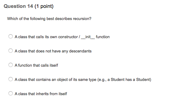 is on the right) after the following operations push 1 push 2