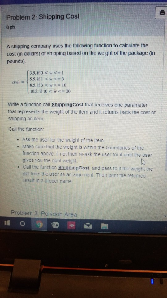  in this program we deal with printf not count Problem 2: