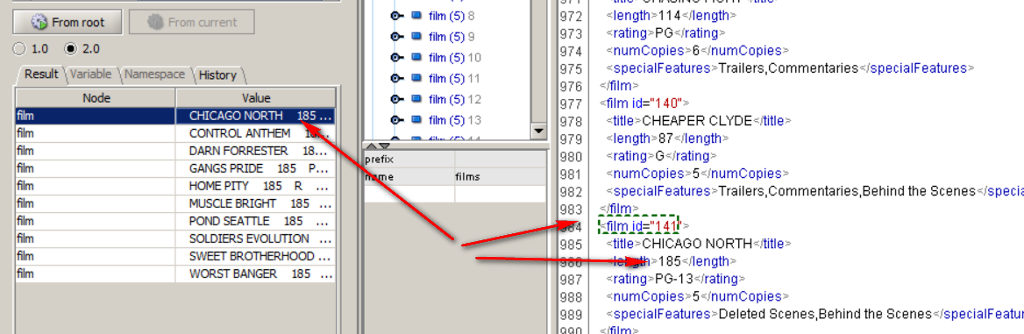 on the Sakila database. You will also need a good XML editor