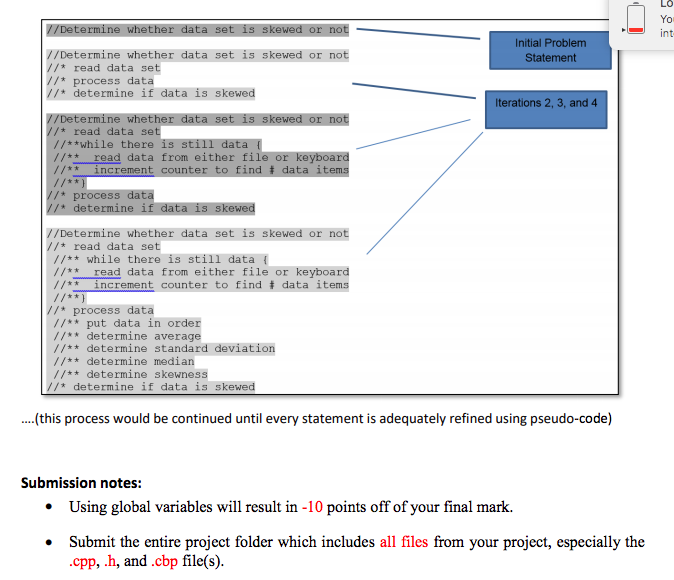 using the Stepwise refinement design approach } Background Stepwise refinement is a