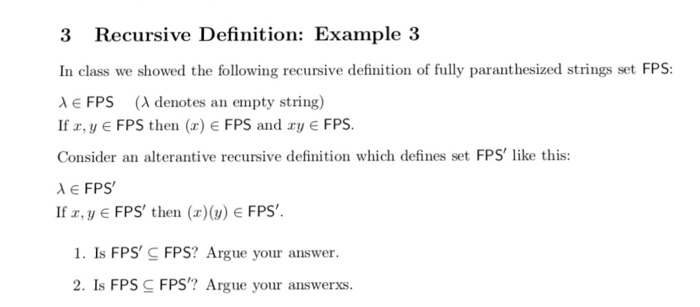 of full binary trees:2 Base: A single vertex is a full binary