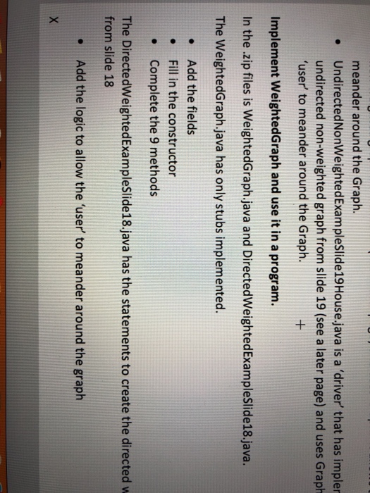  //Needs to be modified public class WeightedGraph { public WeightedGraph(int n)