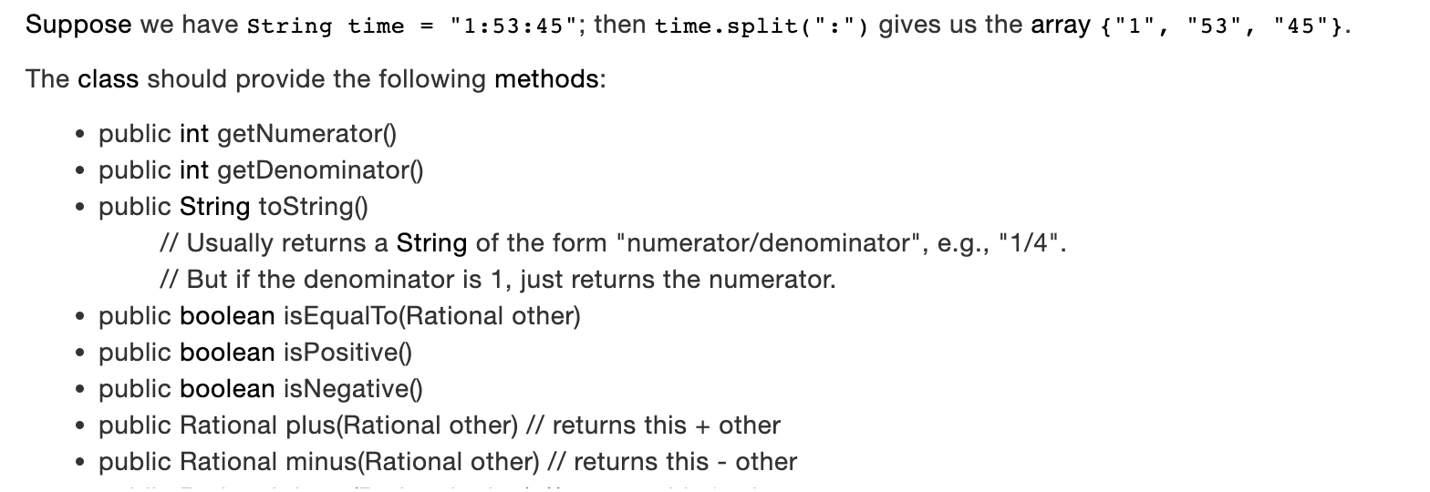 rational numbers. Every rational number has an integer numerator and an integer
