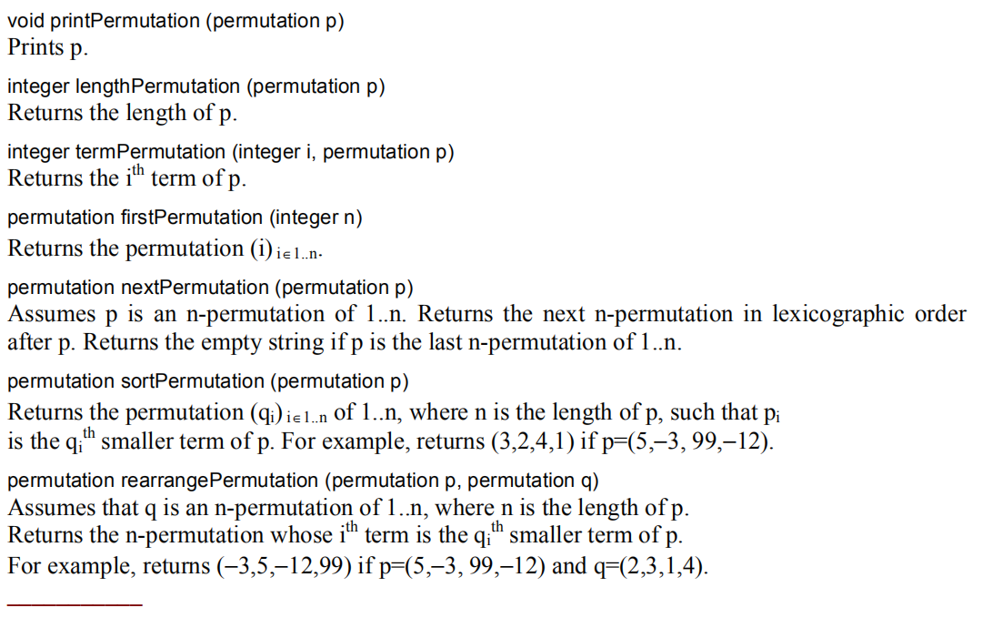 lexicographic order after p, where n is the length of p (but
