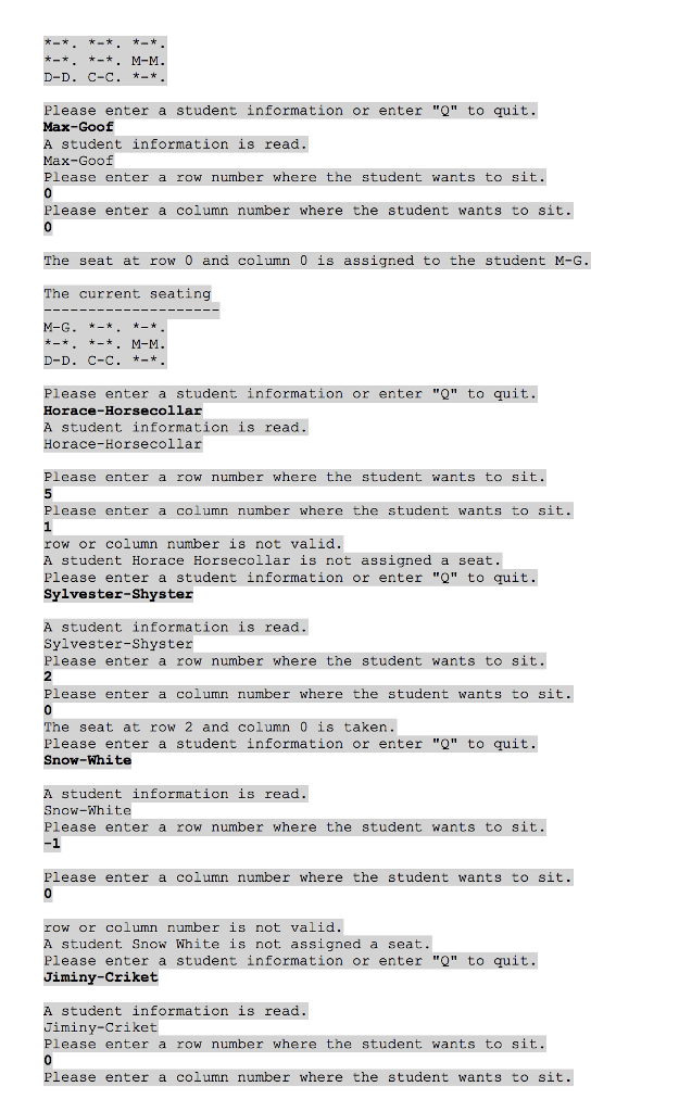 8, 12, 13, 16, 17, 18, 20 initializeArray(a); printArray(a); // print: 0,