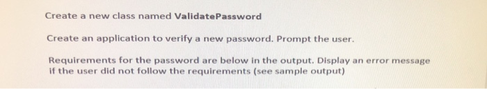 JAVA PROJECT need to create a java project, below are the