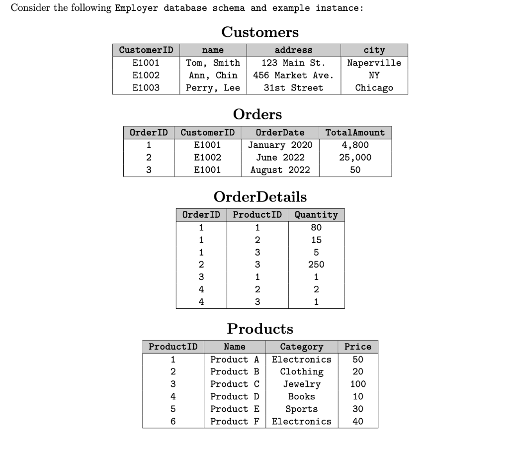  When writing a query, write the query in a way that