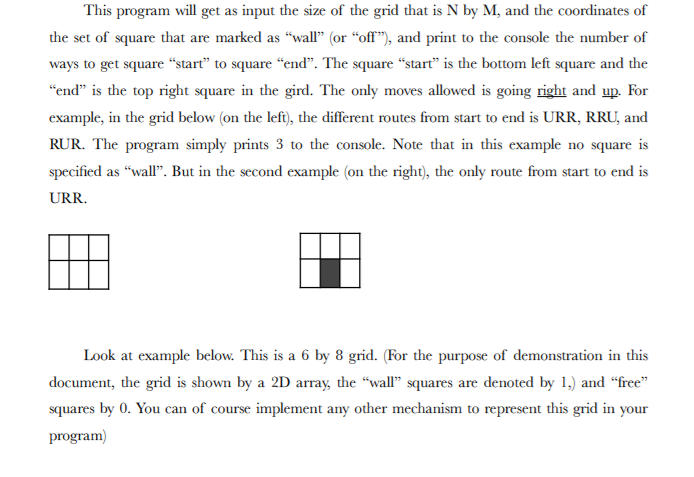 In c++ please This program will get as input the size of