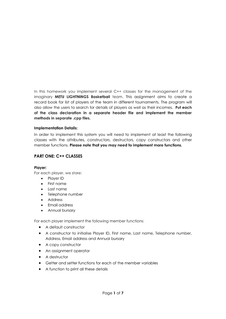 Writing c++ code. Please help to do this assignment. Thank you In