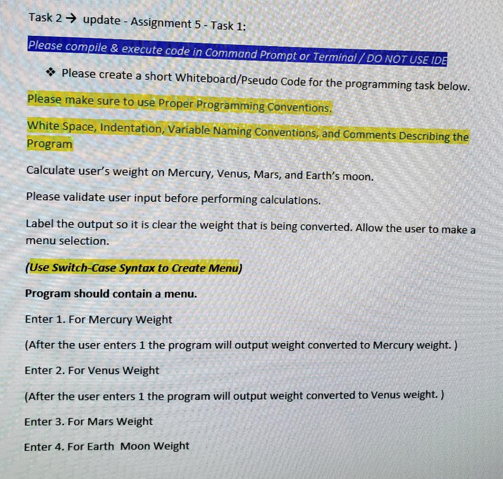 CIS #^A - Java Programming Language 