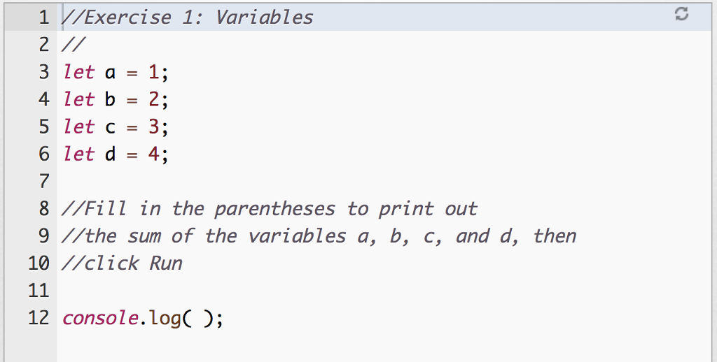 In this lab well practice some fundamental programming concepts. For each of