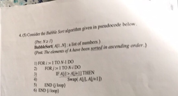  If we consider the assignment in statement 3j as the characteristic