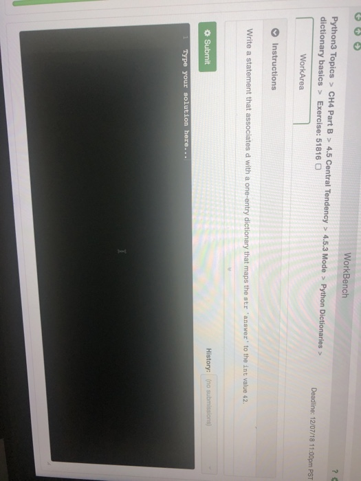  Chap4 exercise 51816 WorkBench Python3 Topics CH4 Part B>4.5 Central Tendency>4.5.3
