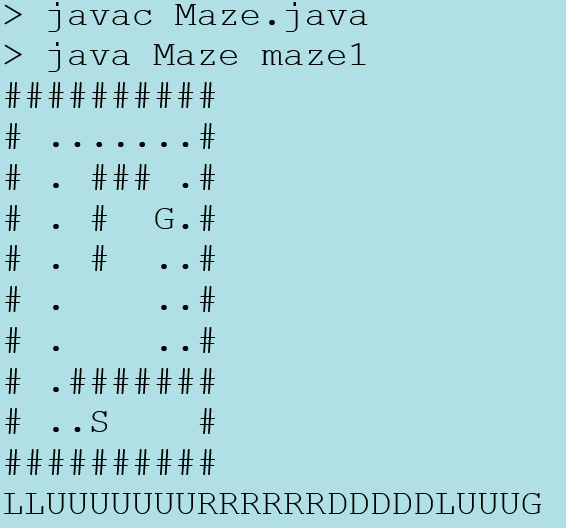will be specified by a text file containing 2 integers that specify