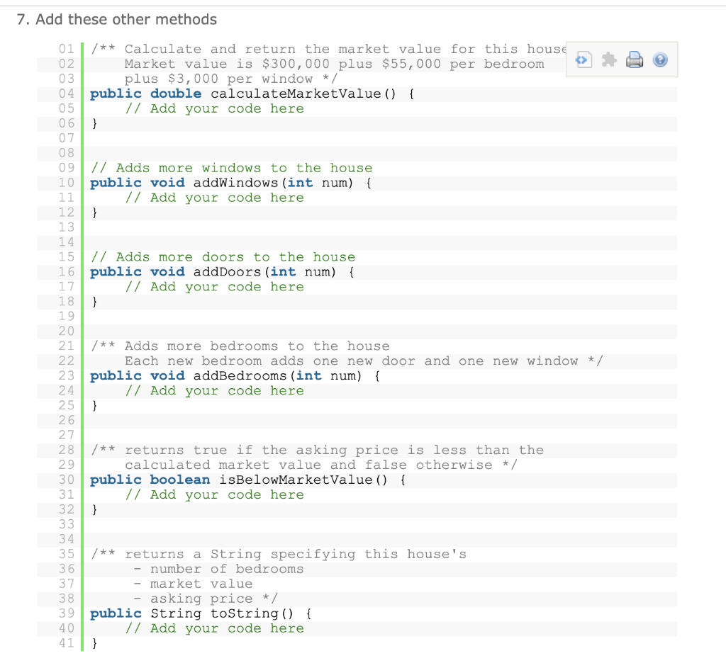 Input 1. Create a new class named in the format PX_LastName_FirstName_House 2.