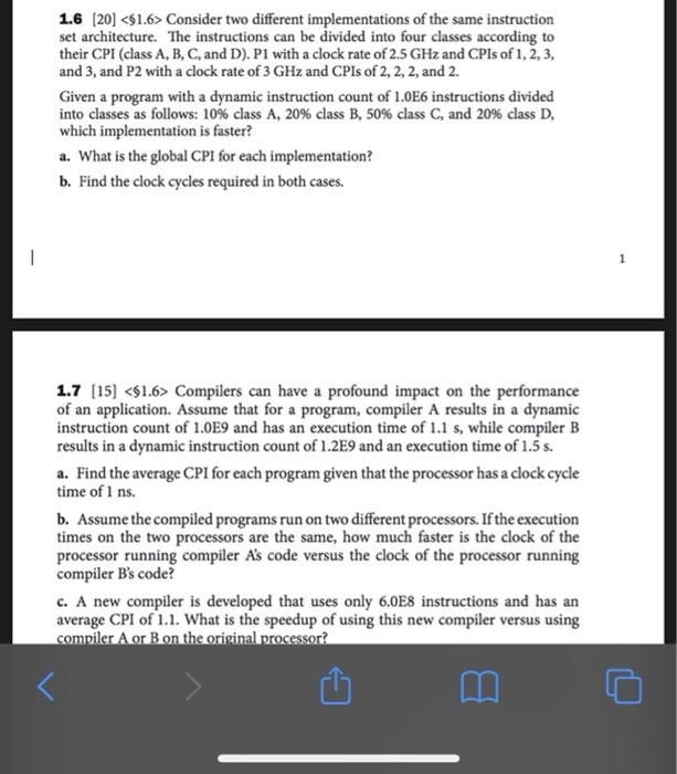  please i need 1.6 and 1.7 answered thank you 1.6 (20)