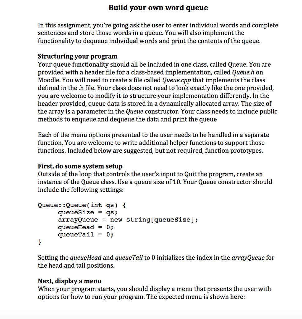 Write a C++ function to ask the user to enter individual words