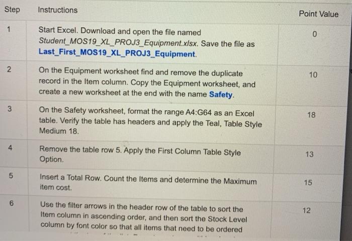  CAN YOU PLEASE SHOW THE STEP BY STEP ON EXCEL.. (