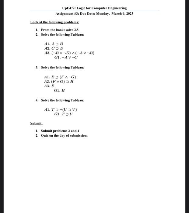 solve problem 2 and 4 Look at the following problems: 1. From