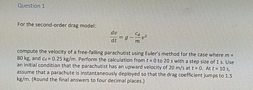 Please code this on PYTHON. I need the code, not the manually