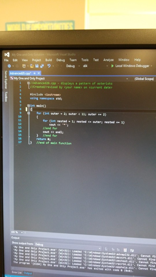 advanced 20 file, provided in the pictures and add the ability for