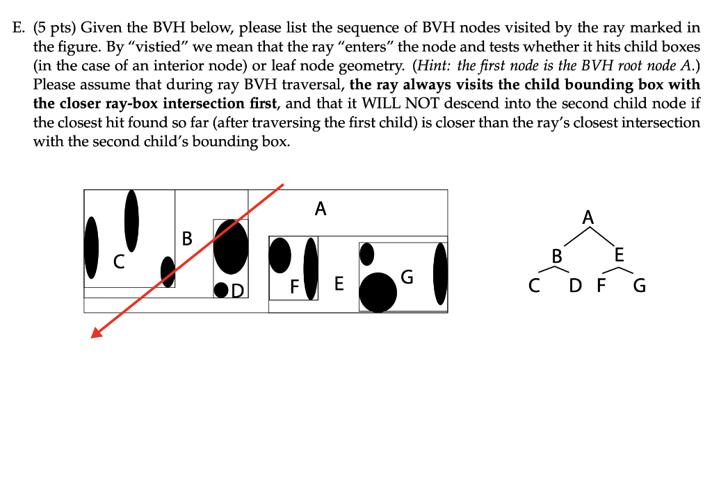 I need help ASAP with this question. Thank you!! E. (5 pts)