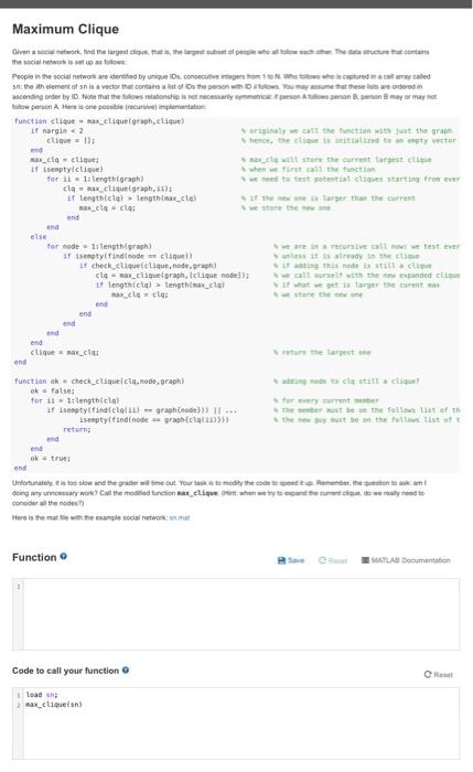 MATLAB coding The second picture is clear, the task is to speed