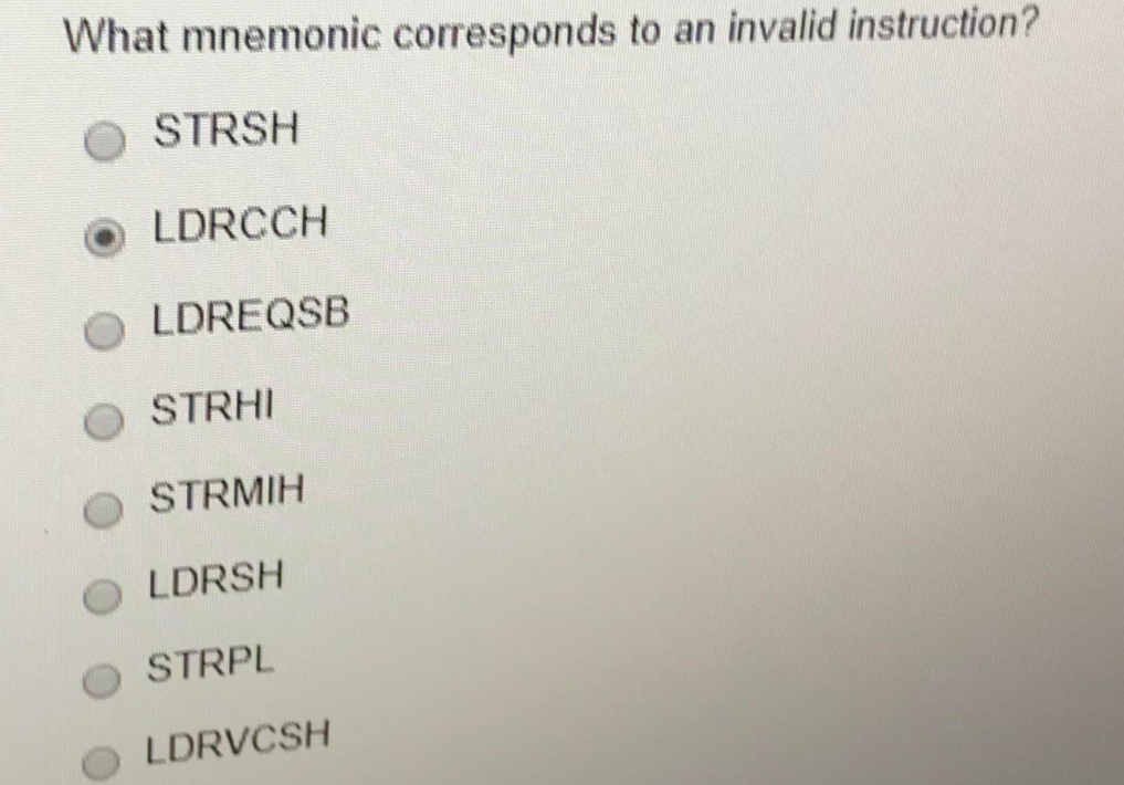 Taking a microcontroller class and we are discussing ARM architecture and its