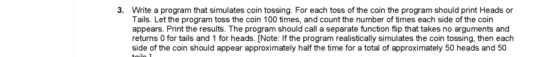 please help solve within 20 mins thank you 3. Write a program