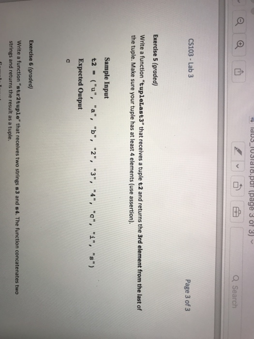  In python without using loops B labs 103al8.par (page 3 of