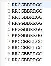 3 RRGGBBRRGGBB 4 RRGGBBRRGGBB 5 RRGGBBRRGGBB 6 RRGGBBRRGGBB 7 RRGGBBRRGGBB 8 RRGGBBRRGGBB