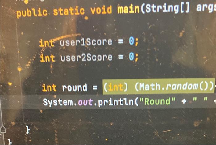 How do you code a new round number like for boxing in