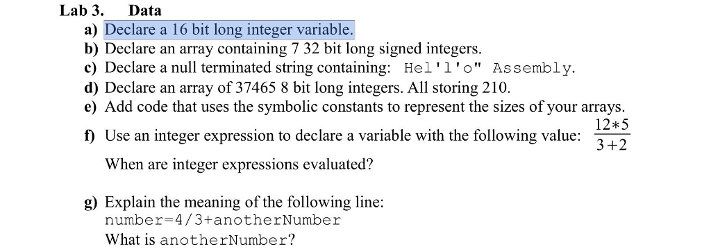  Code it in Masm615 x86 .data .code main PROC exit main