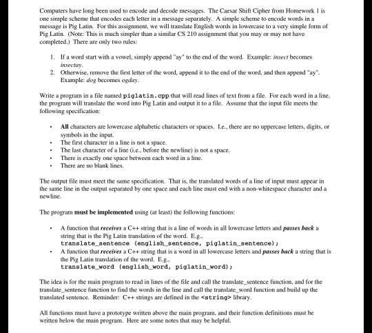  Write a program using C++ (nothing complicated just the using the
