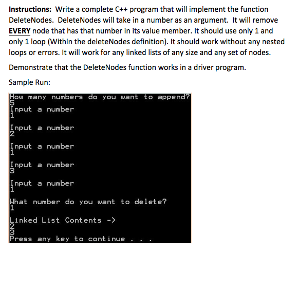  #include #include "NumberList.h" using namespace std; class NumberList { private://Declae a
