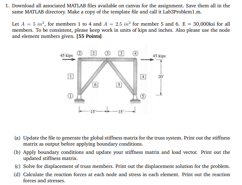 Matlab. Just fill in this code provided below. clear; close; clc; format