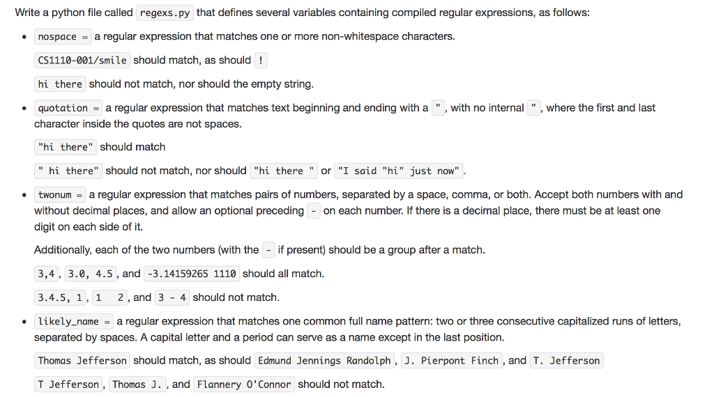 FOR PYTHON ------> In the following, we say things like "t.j. should