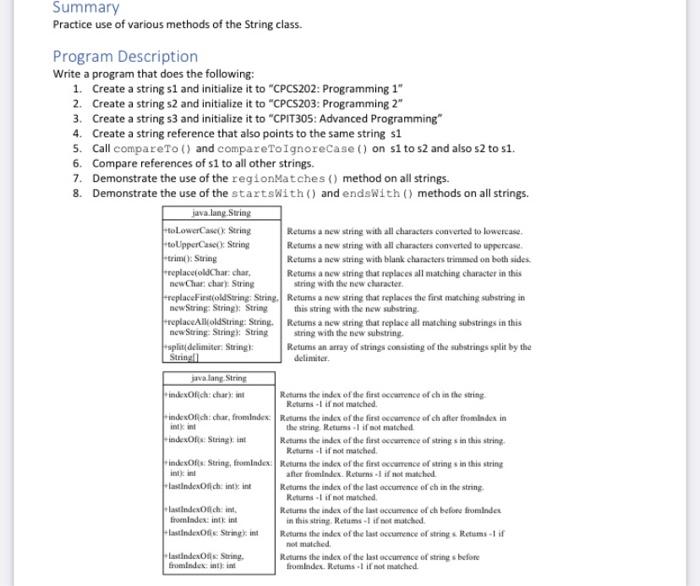 to the previous programming assignment as described below. Program Description 1. Begin