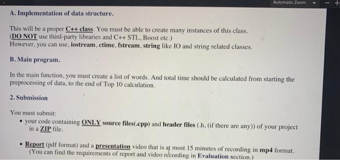 -- Top 10 Frequent Words 1. Project Definition You are expected to