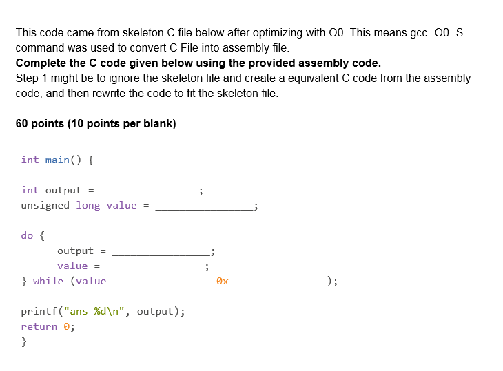 %d " main LFB0 pushq movq subq movl $, -4(%rbp) movabsq movq